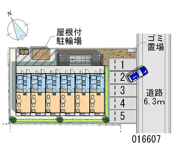 ★手数料０円★名古屋市昭和区駒方町　月極駐車場（LP）